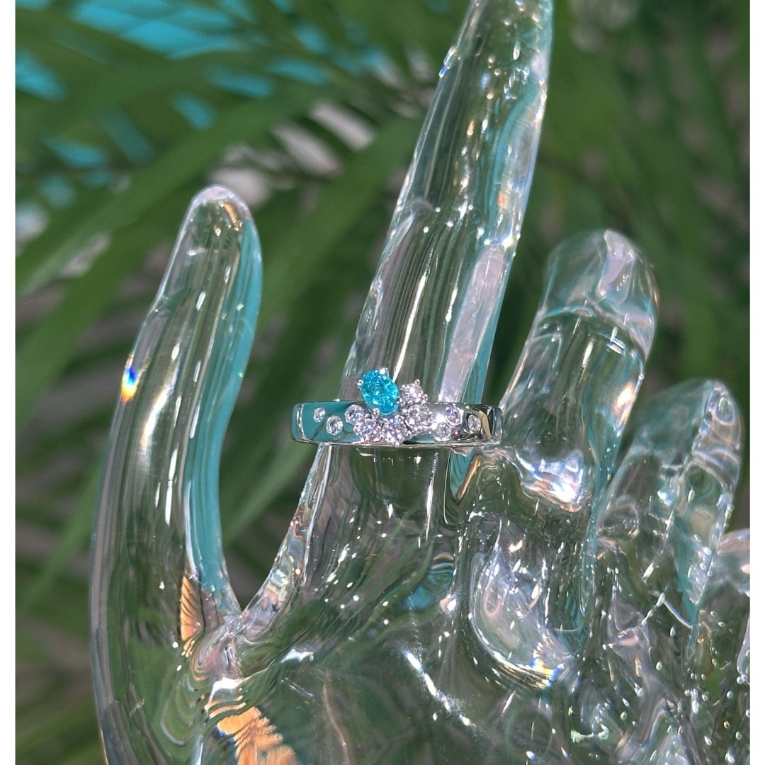 TASAKI - TASAKI 750パライバトルマリン0.21ct ダイヤ0.23リング TASAKI - TASAKI 750パライバトルマリン0.21ct ダイヤ0.23リング