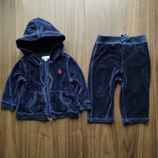 ラルフローレン(Ralph Lauren)のラルフローレン　75　上下セット　ベロア(トレーナー)