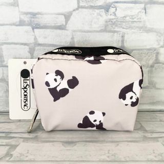 レスポートサック(LeSportsac)のレスポートサック ミニポーチ パンダ コスメポーチ 小物入れ(ポーチ)