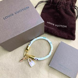 ルイヴィトン(LOUIS VUITTON)の未使用 鑑定済み ルイビィトン ブラスレ マルチカラー  ラックイット 付属品◯(ブレスレット/バングル)