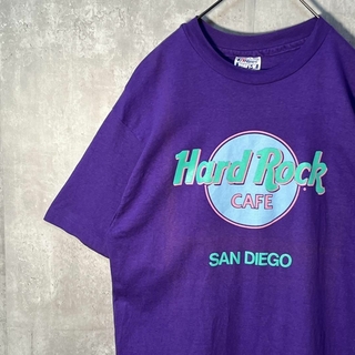 Hard Rock CAFE ハードロックカフェ サンディエゴ USA製 T(Tシャツ/カットソー(半袖/袖なし))
