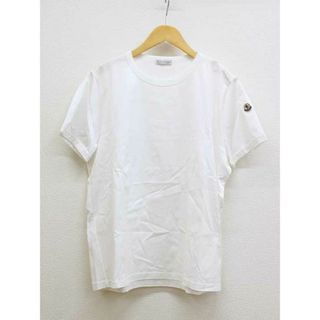 モンクレール(MONCLER)の【夏物 新入荷】★MONCLER/モンクレール★T-SHIRT GIROCOLLO/Tシャツ/カジュアル/おしゃれ/シンプル/トップス/カットソー/半袖 ホワイト/白 メンズ 【中古】春夏秋冬 225042(Tシャツ/カットソー(半袖/袖なし))