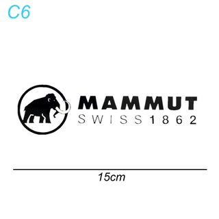 C6.MAMMUT カッティングステッカー　文字切り抜きタイプ(その他)