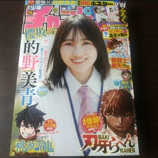 櫻坂46 - 櫻坂46  的野美青 ポスター付  週刊少年チャンピオン 25号  付録応募券無