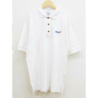 マンシングウェア(Munsingwear)の【夏物 新入荷】新品未使用★Munsingwear/マンシングウェア★ポロシャツ/おしゃれ/シンプル/カジュアル/カットソー/ポロシャツ/半袖 ホワイト/白 メンズ S【中古】夏 125042(ポロシャツ)