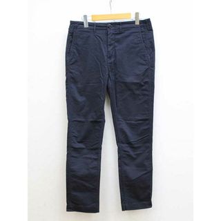 ビームス(BEAMS)の【夏物 新入荷】★BEAMS/ビームス★ストレッチテーパードパンツ/カジュアル/おしゃれ/シンプル/パンツ/10分丈 ネイビー/紺 メンズ M【中古】春夏 225042(スラックス/スーツパンツ)