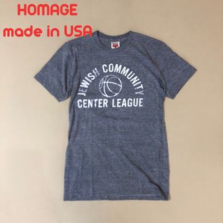 美品S HOMAGE USA製！オマージュ Tシャツ　T29(Tシャツ/カットソー(半袖/袖なし))