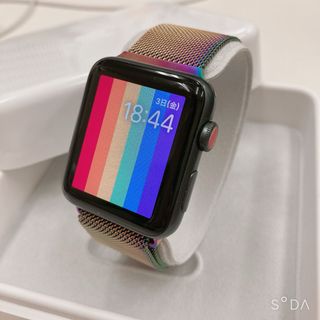 アップルウォッチ(Apple Watch)のApple Watch 本体series3 42mm GPS＋セルラーモデル(その他)