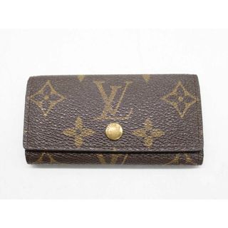 ルイヴィトン(LOUIS VUITTON)の【夏物 新入荷】★LOUIS VUITTON/ルイヴィトン★刻印FL0032/M62631/モノグラム4連キーケース/モノグラム/おしゃれ/シンプル/他小物 ブラウン/茶 レディース メンズ ユニセックス【中古】春夏秋冬 hat etc 715042(財布)