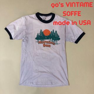 M 90's アメリカ製! SOFFE ソフィーTシャツ　T30(Tシャツ/カットソー(半袖/袖なし))