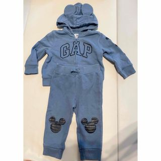 ギャップ(GAP)のBABY GAP ディズニーコラボスウェットパーカーパンツセット(その他)