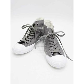 コンバース(CONVERSE)の【新入荷】『CONVERSE/コンバース』オールスター/ラインストーンハイカットスニーカー/スニーカー/シューズ/靴 グレー×ホワイト/灰色×白 レディース 23.5cm 【中古】 春夏秋冬  325042(スニーカー)