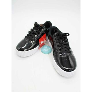 プーマ(PUMA)の【新入荷】新品 未使用品『PUMA/プーマ』キャリーナP/スニーカー/シューズ/靴 ブラック/黒 レディース 22.5cm 春夏秋冬 025042(スニーカー)