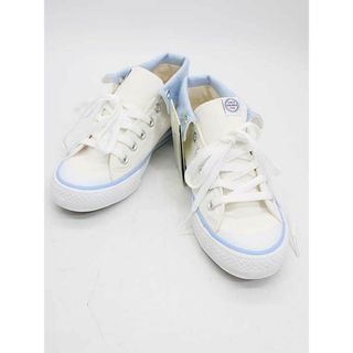 コンバース(CONVERSE)の【新入荷】新品 未使用品『CONVERSE/コンバース』CV VLC TD TX L OX 2wayスニーカー/スニーカー/シューズ/靴 ライトブルー×ホワイト/水色×白 レディース 23.5cm  春夏秋冬 025042(スニーカー)