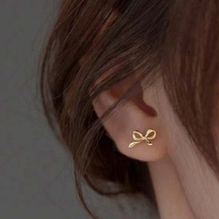 ミニピアス☆リボンモチーフ(ピアス)