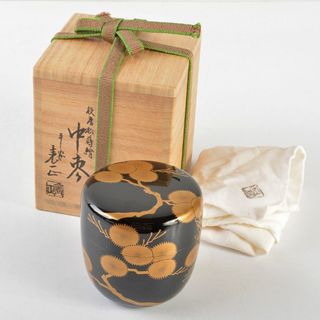 茶道具 塗師 平安 伊藤表正作 つぼつぼ蒔絵 香合 共布 共箱 V 7087 茶道具 塗師 平安 伊藤表正作 つぼつぼ蒔絵 香合 共布 共箱 V 7087