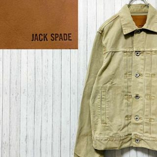 JACKSPADE デニムジャケット　Gジャン　デザインジャケット　コットン(Gジャン/デニムジャケット)