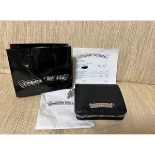 クロムハーツ(Chrome Hearts)の超美品！2021年購入！クロムハーツ スクエアジップウォレット 財布(折り財布)