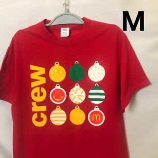 マクドナルド　スタッフ　tシャツ(Tシャツ/カットソー(半袖/袖なし))