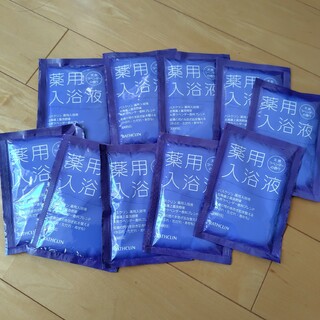 薬用入浴剤　バスクリン　北海道上富良野産天然ラベンダー香料ブレンド　10袋(入浴剤/バスソルト)