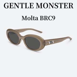 ジェントルモンスター サングラス Molta BRC9 ブラウン半透明 正規品(サングラス/メガネ)