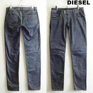 ディーゼル(DIESEL)のディーゼル　ボーイフレンドスリムパンツ　W77cm　ストレッチ　ブラック(デニム/ジーンズ)