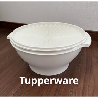 タッパーウェア(TupperwareBrands)のタッパーウェア Tupperware  レトロ　デコレーター サラダボール(容器)