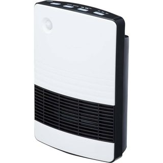 ユアサプライムス セラミックヒーター YA-S1270EM(WK) 人感センサー 1200W 電気ファンヒーター(ファンヒーター)