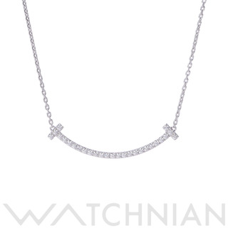ティファニー(Tiffany & Co.)の中古 ティファニー TIFFANY & Co. レディース ネックレス K18ホワイトゴールド ダイヤモンド(リング(指輪))