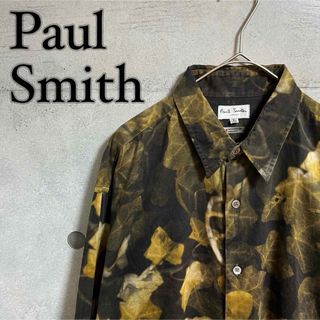 ポールスミス(Paul Smith)の【極希少】Paul Smith ポールスミス　ボタニカル　模様　総柄　シャツ(シャツ)