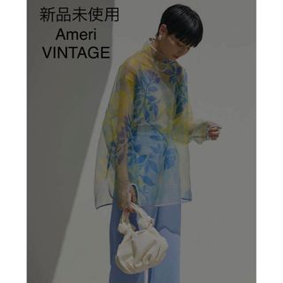 アメリヴィンテージ(Ameri VINTAGE)の未使用♦AMERI MEDI ROLLER ART SHEER TOP(その他)