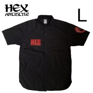 ヘックスアンチスタイル(HEX ANTISTYLE)の未使用 HEXANTISTYLE  ヘックス 半袖シャツ 黒(シャツ)