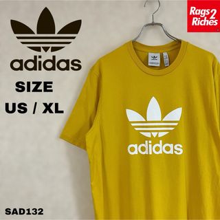 アディダス(adidas)のADIDAS BIG LOGO PRINT アディダス ビッグ ロゴ プリント(Tシャツ/カットソー(半袖/袖なし))