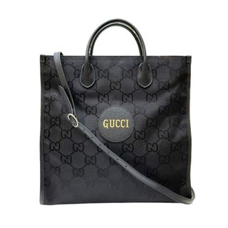 グッチ(Gucci)の　グッチ GUCCI オフ ザ グリッド 2wayトートバッグ 630355 ブラック GGナイロン/レザー レディース トートバッグ(トートバッグ)