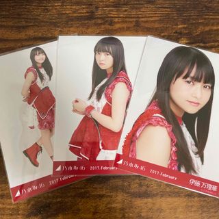 ノギザカフォーティーシックス(乃木坂46)の乃木坂46 伊藤万理華 クリスマスライブ衣装4 生写真 コンプ(アイドルグッズ)