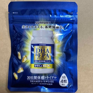 サントリー(サントリー)のサントリーウエルネス DHA & EPA＋セサミンEX 120粒入　30日分(その他)