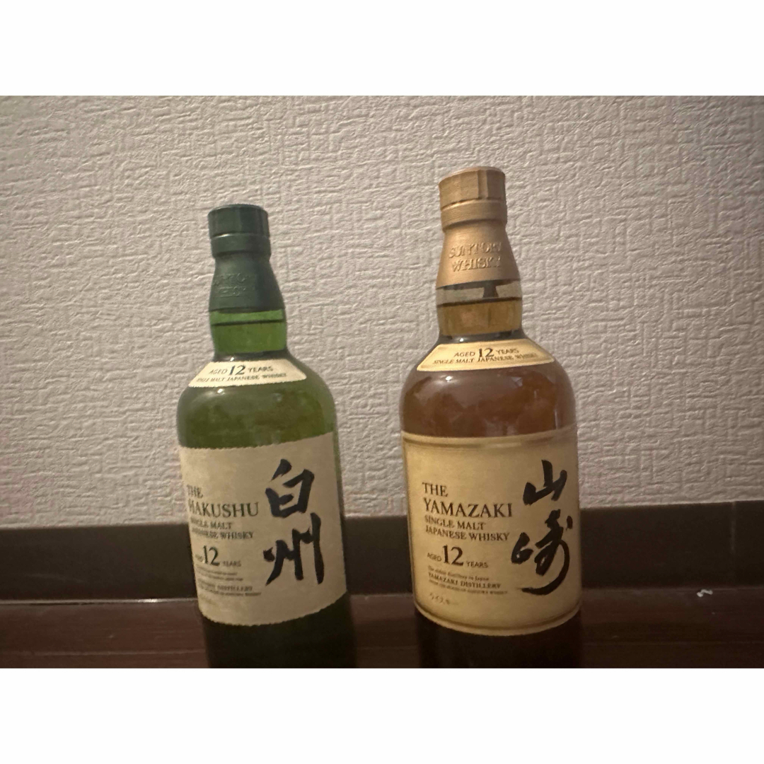 サントリー 山崎12年 白州12年 新品未開封 2本セット | フリマアプリ ラクマ サントリー 山崎12年 白州12年 新品未開封 2本セット | フリマアプリ ラクマ