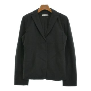 ジルサンダー(Jil Sander)のJIL SANDER テーラードジャケット 36(XS位) ダークグレー 【古着】【中古】(テーラードジャケット)