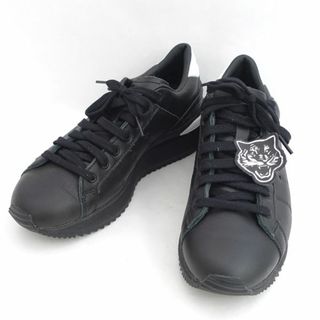 Onitsuka Tiger / オニツカ タイガー ◆スニーカー/LAWNSHIP PF/レザー/厚底/ブラック/27cm 1183A531 【メンズ/MEN/男性/ボーイズ/紳士】【靴/クツ/シューズ/SHOES】 メンズファッション【中古】 [0220488065](スニーカー)