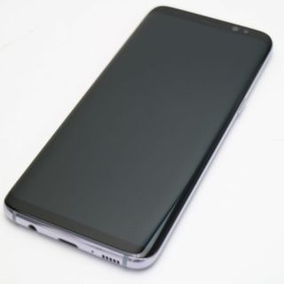 ギャラクシー(Galaxy)の超美品 au SCV36 Galaxy S8 グレー 白ロム M777(スマートフォン本体)