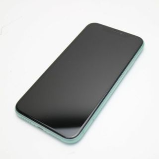 アイフォーン(iPhone)の超美品 SIMフリー iPhone 11 256GB グリーン  M777(スマートフォン本体)