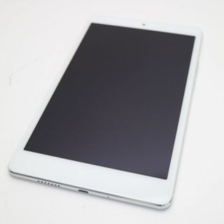 アンドロイド(ANDROID)の新品同様 701HW MediaPad M3 Lite s ホワイト  M777(タブレット)