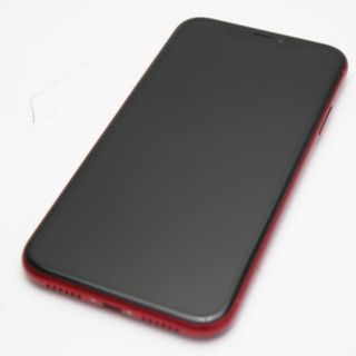 アイフォーン(iPhone)の超美品 SIMフリー iPhoneXR 128GB レッド RED 白ロム  M777(スマートフォン本体)