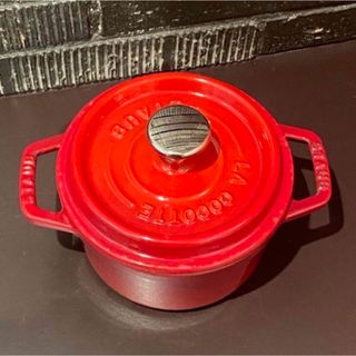 STAUB - staub ココットラウンド 14cm チェリー　送料無料