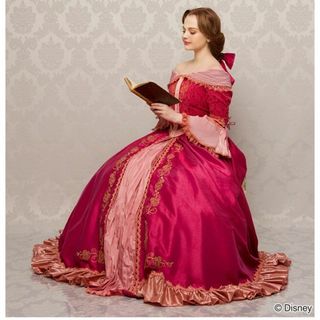 シークレットハニー 美女と野獣 ベル 愛の芽生えドレス&ケープ コスプレ 衣装 シークレットハニー 美女と野獣 ベル 愛の芽生えドレス&ケープ コスプレ 衣装
