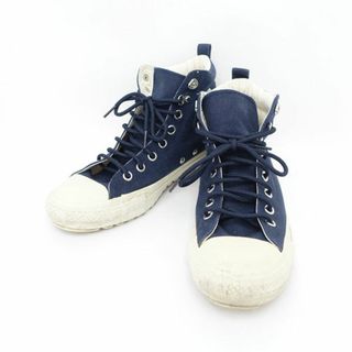 コンバース(CONVERSE)のCONVERSE / コンバース ◆ハイカットスニーカー/オールスター/ネイビー/27cm 1CK016 【メンズ/MEN/男性/ボーイズ/紳士】【靴/クツ/シューズ/SHOES】 メンズファッション【中古】 [0220490097](スニーカー)