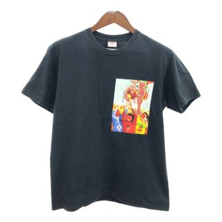 シュプリーム(Supreme)のUSA製 Supreme シュプリーム 19SS セキンタニラノリヒロ 半袖Ｔシャツ ブラック (メンズ M) 中古 古着 Q7677(Tシャツ/カットソー(半袖/袖なし))