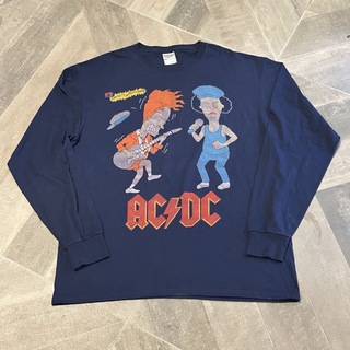 AC/DC エーシー・ディーシー バンドTシャツ/バンT/USED/古着/長袖(Tシャツ/カットソー(七分/長袖))