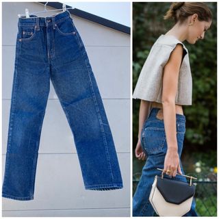 Levi's 505 USA製 W27 ハイウエストデニム レディースデニム