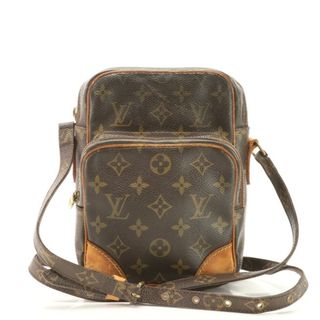 LOUIS VUITTON - ルイヴィトン モノグラム アマゾン M45236 レザー ショルダーバッグ 斜め掛け メッセンジャー ビジネス 通勤 メンズ EEM AC14-7